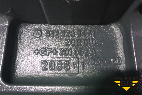 Кронштейн пневморессоры (задний левый) (9423280441) для Mercedes Benz  TRUCK Axor 2 с 2004г