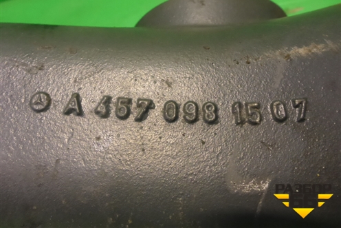 Патрубок интеркулера силуминовый  ( 12.л OM457LA) (A4570981507) для Mercedes Benz  TRUCK Axor 2 с 2004г