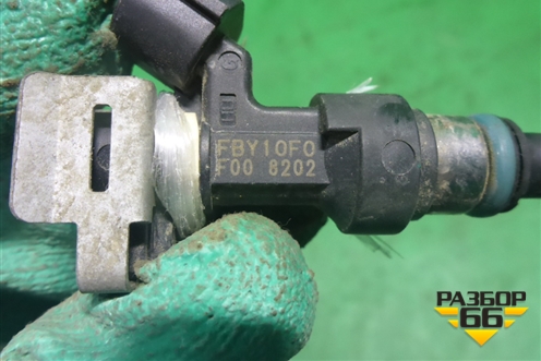 Форсунка инжекторная электрическая (1.6л QG16) (FBY10F0) для Nissan Almera Classic с 2006-2013г