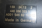 Пульт управления пневморессорами (A0015458213) для Mercedes Benz  TRUCK Axor 2 с 2004г