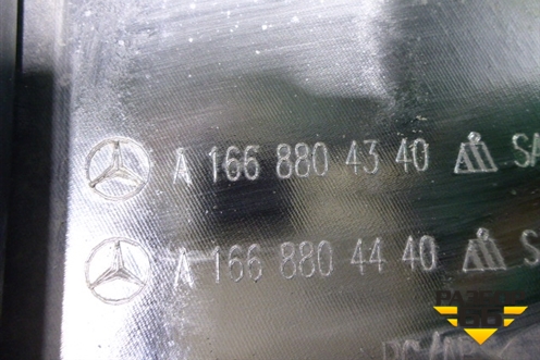 Юбка заднего бампера (AMG) (A1668804340) для Mercedes Benz ML-Klass W166 c 2011г
