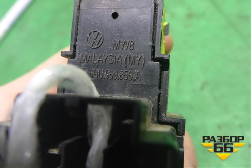 Кнопка стеклоподъёмника (задняя левая) (6RU959855A) для Volkswagen Polo (хетчбэк) с 2009г