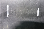 Накладка заднего бампера нижняя (после 2015г) (6415A061) для Mitsubishi Outlander с 2012-2024г