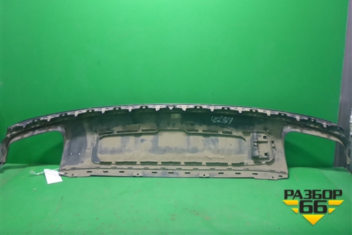 Юбка заднего бампера (4M0807521B) для Audi Q7 c 2015г (Ку 7)