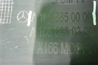 Юбка заднего бампера (A1668850000) для Mercedes Benz GLS-Klass X166 с 2015г