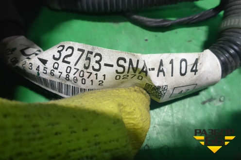 Проводка двери задней правой (32753SNAA104) для Honda Civic 4D с 2006-2012г