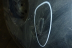 Бампер задний (85022JD00H) для Nissan Qashqai (J10E) с 2006-2013г