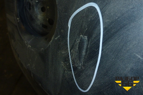 Бампер задний (85022JD00H) для Nissan Qashqai (J10E) с 2006-2013г