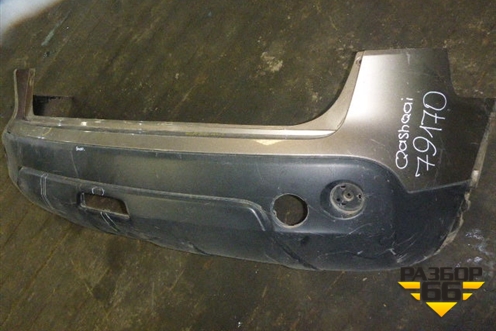 Бампер задний (85022JD00H) для Nissan Qashqai (J10E) с 2006-2013г