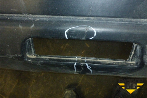 Бампер задний (85022JD00H) для Nissan Qashqai (J10E) с 2006-2013г
