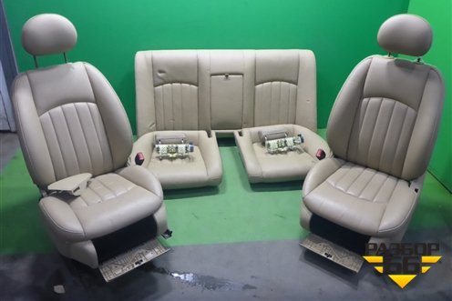 Сиденья комплект (светлая кожа Air Bag электропривод) для Mercedes Benz CLS C219 с 2004-2010г