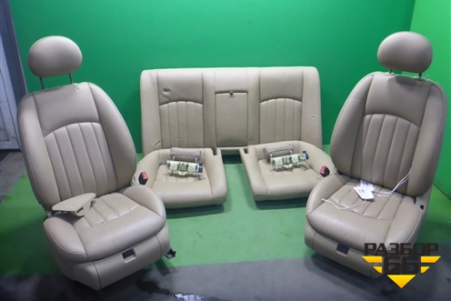 Сиденья комплект (светлая кожа Air Bag электропривод) для Mercedes Benz CLS C219 с 2004-2010г