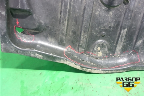Ниша под запасное колесо (A2196100075) для Mercedes Benz CLS C219 с 2004-2010г