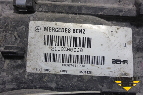 Корпус отопителя (в сборе без мотора) (2118300360) для Mercedes Benz CLS C219 с 2004-2010г