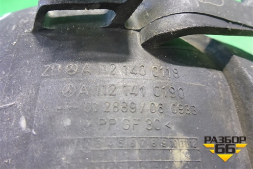 Патрубок воздушного фильтра ( 5.0л M113) (A1121400118) для Mercedes Benz CLS C219 с 2004-2010г