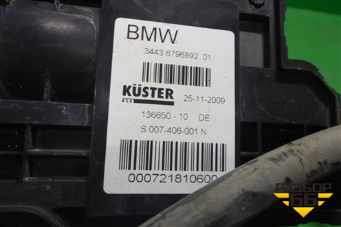 Блок управления стояночным тормозом (34436796892) для BMW 7 серия F01/F02 с 2008г