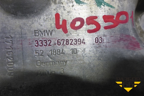 Кронштейн задней балки правый (33326782394) для BMW 7 серия F01/F02 с 2008г
