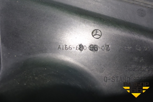 Защита антигравийная (задняя левая) (A1666809607) для Mercedes Benz ML-Klass W166 c 2011г