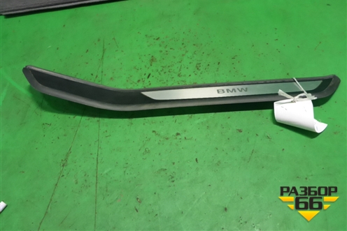 Накладка порога внутренняя заднего правого (в проем Long) (51477190962) для BMW 7 серия F01/F02 с 2008г