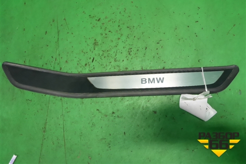 Накладка порога внутренняя заднего правого (в проем Long) (51477190962) для BMW 7 серия F01/F02 с 2008г