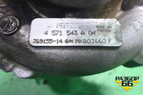 Турбина ( 4.4л N63) для BMW 7 серия F01/F02 с 2008г