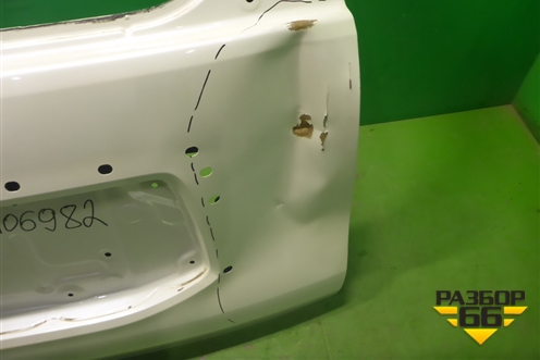 Дверь багажника без стекла (после 2017г) (6700560L30) для Toyota Land Cruiser Prado(150) с 2009г (Ленд Крузер Прадо)