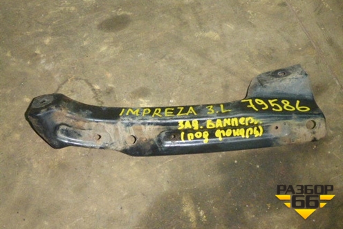 Кронштейн заднего бампера левый (под фонарьдо 2003г) для Subaru Impreza (GG-GD) с 2000-2007г