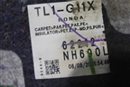 Покрытие напольное (седан) для Honda Accord(CU-CW) с 2008-2013г
