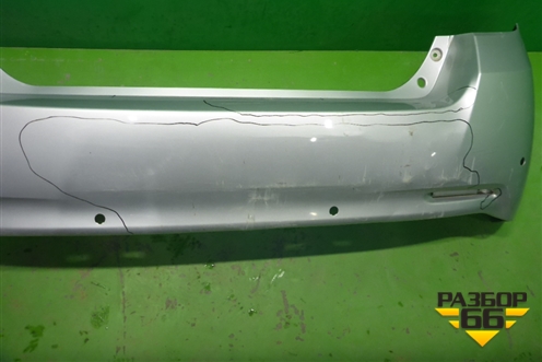 Бампер задний (под парктроник до 2013г) (921590F070) для Toyota Verso с 2009-2018г