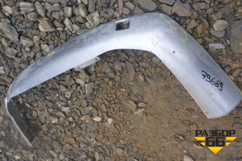 Юбка заднего бампера для Volvo S60 с 2004-2009г