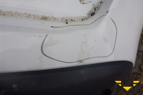 Бампер задний (85022JD00H) для Nissan Qashqai (J10E) с 2006-2013г