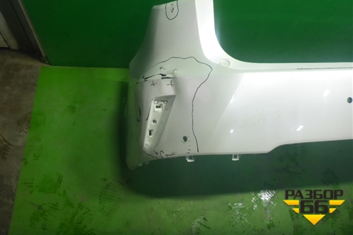 Бампер задний (до 2019г под парктроник) (5215948150) для Lexus RX 350 c 2015г