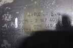 Накладка на порог наружная левая (5-ти дверный кузов) (51717147401) для BMW 1-серия Е87/E81 с 2004-2011г