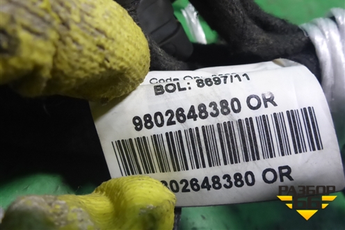 Проводка двери передней левой (9802648380) для Peugeot 408 с 2012г