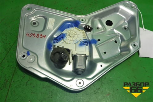 Стеклоподъёмник электрический задний левый (в сборе) (5L0839401B) для Skoda Yeti с 2009г