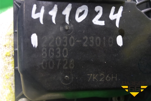 Заслонка дроссельная электрическая ( 1.3л 2SZ) (2203023010) для Toyota Yaris с 2005-2011г