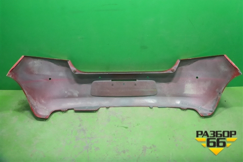 Бампер задний (под парктроник) (521590D130) для Toyota Yaris с 2005-2011г