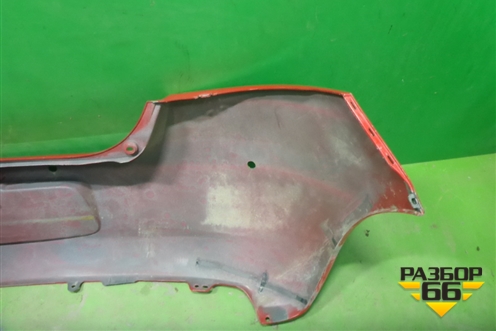 Бампер задний (под парктроник) (521590D130) для Toyota Yaris с 2005-2011г