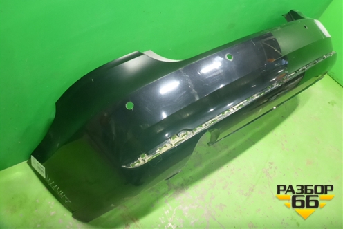 Бампер задний (после 2015г под парктроник) (6RU807421D) для Volkswagen Polo (седан) с 2010г
