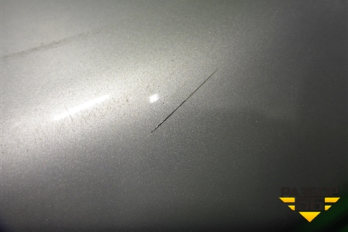 Накладка заднего бампера нижняя (после 2015г) (6415A061) для Mitsubishi Outlander с 2012-2024г