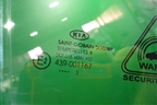 Стекло двери передней правой (3-х дверный кузов 2013г) (82420A2710FFF) для Kia Ceed с 2012-2018г