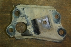 Кронштейн подрамника правый (передний) (5225502010) для Toyota Corolla (E15) с 2006-2013г
