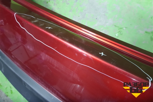 Бампер задний (под парктроник) (KB8A50221) для Mazda CX 5 с 2017г