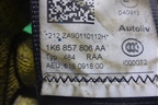 Ремень безопасности задний правый (1K6857806AA) для Volkswagen Golf VI с 2009-2012г
