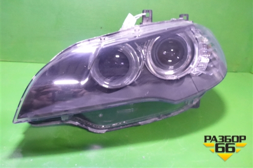 Фара левая (ксенон без блока и лампы не адаптивная) (1EL00964401) для BMW X6 E71 с 2008-2014г