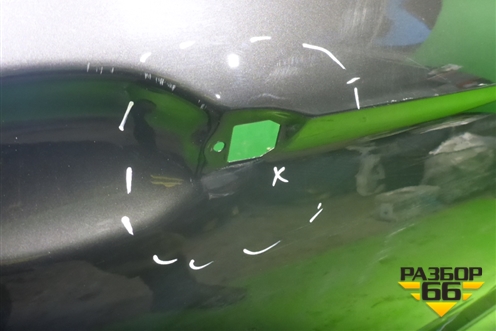 Дверь задняя правая (Седан) (3G5833056AC) для Volkswagen Passat [B8] 2014-2024г