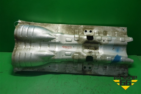 Экран тепловой (на днище средняя часть глушителя) для Kia Quoris с 2012г
