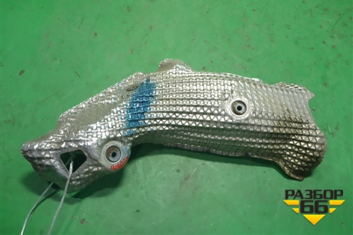 Экран тепловой (на выпускнйо коллектор левый 3.8л G6DK) для Kia Quoris с 2012г