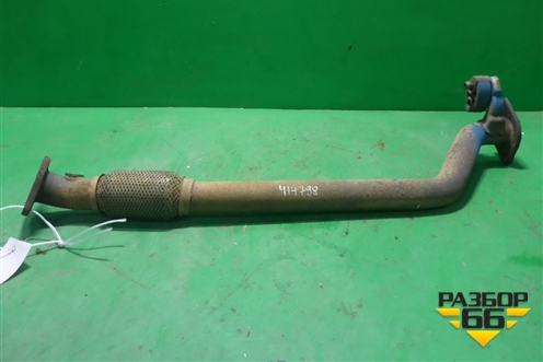 Приёмная труба глушителя ( 3.8л G6DK) (левая) (286103T300) для Kia Quoris с 2012г