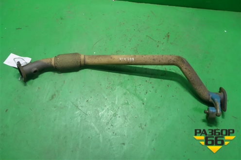 Приёмная труба глушителя ( 3.8л G6DK) (правая) (286113T300) для Kia Quoris с 2012г